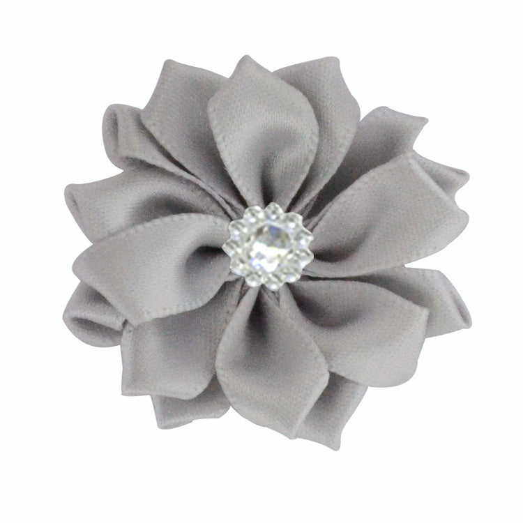 4 Acrylic Flower Kids Headband Hair Clip Accessory