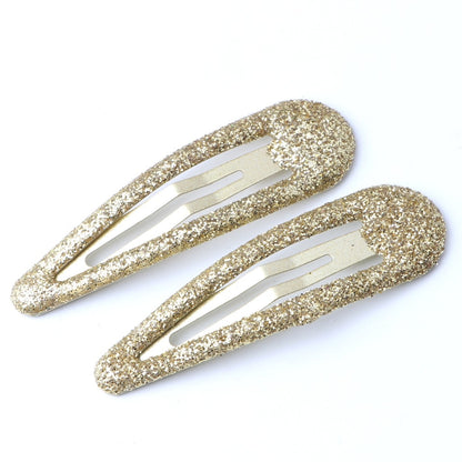 Glitter Hair Clip Head Accessory Colorful BB Clip Cute Kids Hair Clip Head Accessory Bangs Side Clip