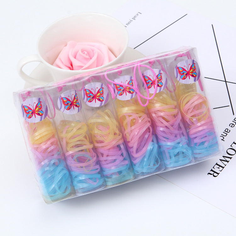 Kids Elastic Band Colorful Hair Tie Hair Tie