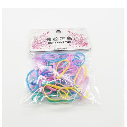 sj926 Elastic Band Kids Hair Tie Colorful Elastic Band 2