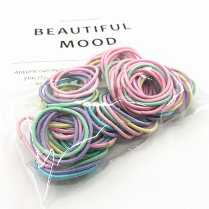 Kids Hair Accessory Hair Tie Elastic Band Colorful Hair Tie