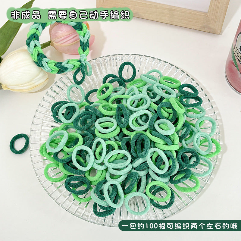 Kids Hair Tie High Elasticity Elastic Band Braiding Gentle on Hair Headband 2025 Hair Tie