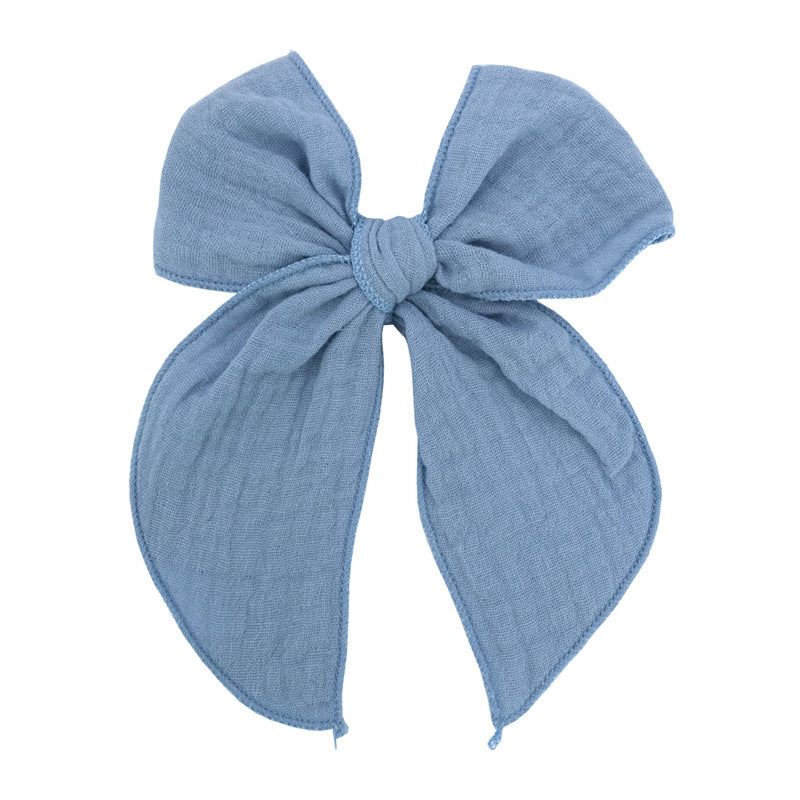 Bow Hair Clip Fabric Hairpin Hair Accessory