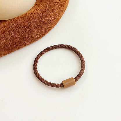 Colorful Kids Elastic Band Gentle on Hair Hair Tie High Elasticity Headband DIY Accessory