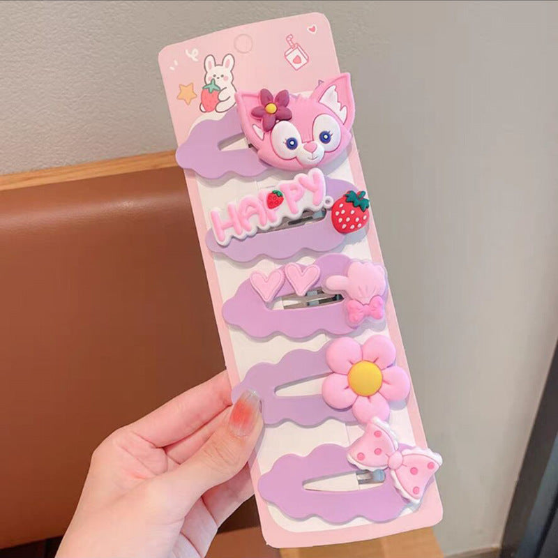 Kids Hair Clip Cute Hairpin Bangs BB Clip Head Accessory Bow Hair Accessory