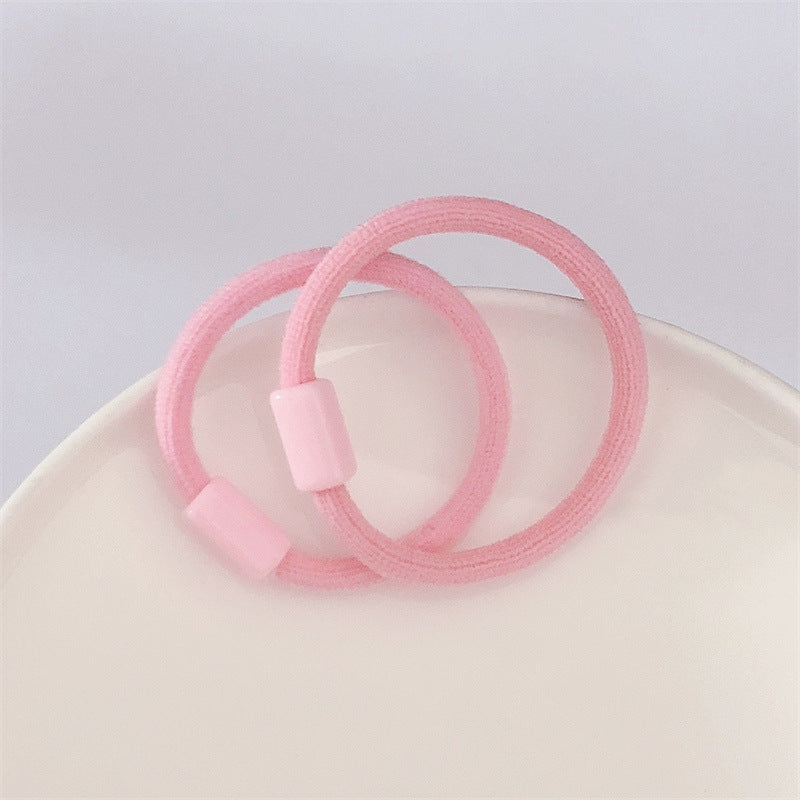 0.3*3.3 Kids Elastic Band Cute Minimalist Hair Tie Headband DIY