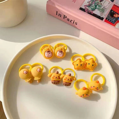 Kids Hair Tie Elastic Band Gentle on Hair Cute Headband Hair Accessory Hair Accessory 1-3