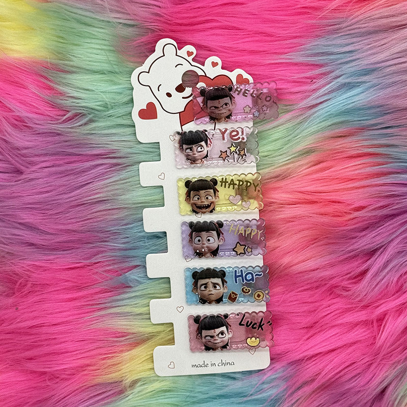 Kids Hair Clip Cute Hairpin Bangs BB Clip Head Accessory Bow Hair Accessory