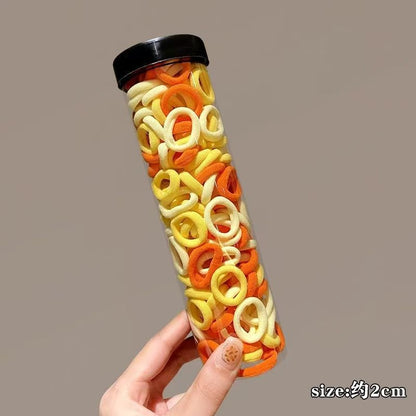 Kids Hair Tie Elastic Band Nylon Colorful Hair Accessory