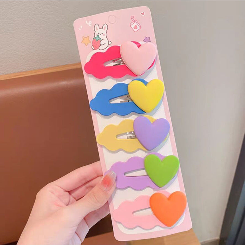 Kids Hair Clip Cute Hairpin Bangs BB Clip Head Accessory Bow Hair Accessory