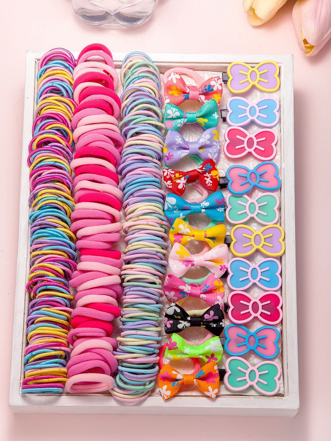 Kids Head Accessory Hair Clip Hairpin Set Hair Tie Girl Side Clip Hair Accessory Hair Tie