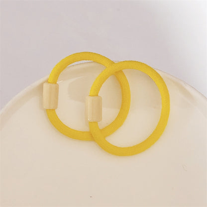0.3*3.3 Kids Elastic Band Cute Minimalist Hair Tie Headband DIY