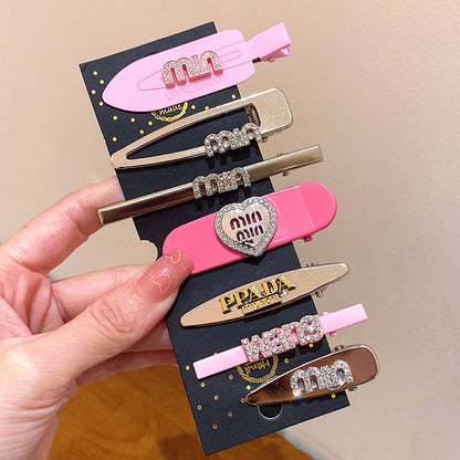 Kids Hair Clip Cute Hairpin Bangs BB Clip Head Accessory Bow Hair Accessory