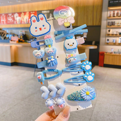 Kids Hair Clip Cute Hairpin Bangs BB Clip Head Accessory Bow Hair Accessory