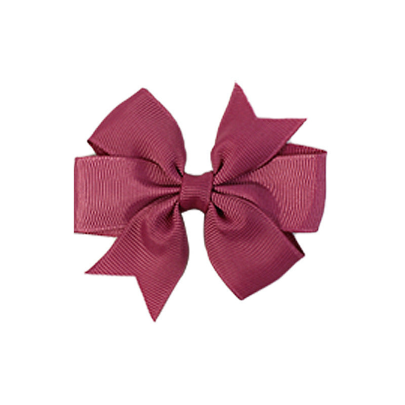 Handmade v Bow Hair Clip Hair Accessory Kids Head Accessory