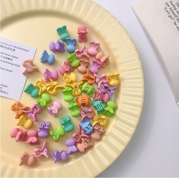 Kids Hair Clip Flower Plastic Cartoon Hairpin Hair Accessory