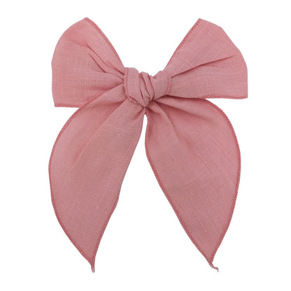 Bow Hair Clip Fabric Hairpin Hair Accessory