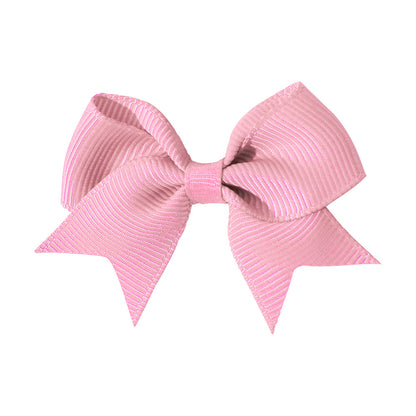 Mini Kids Bow Hair Clip Baby Hairpin Girl Minimalist Side Clip