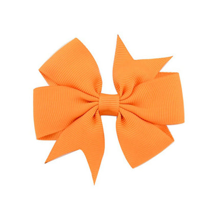 Handmade v Bow Hair Clip Hair Accessory Kids Head Accessory