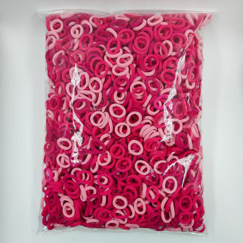 Kids Hair Tie Elastic Band Nylon Colorful Hair Accessory