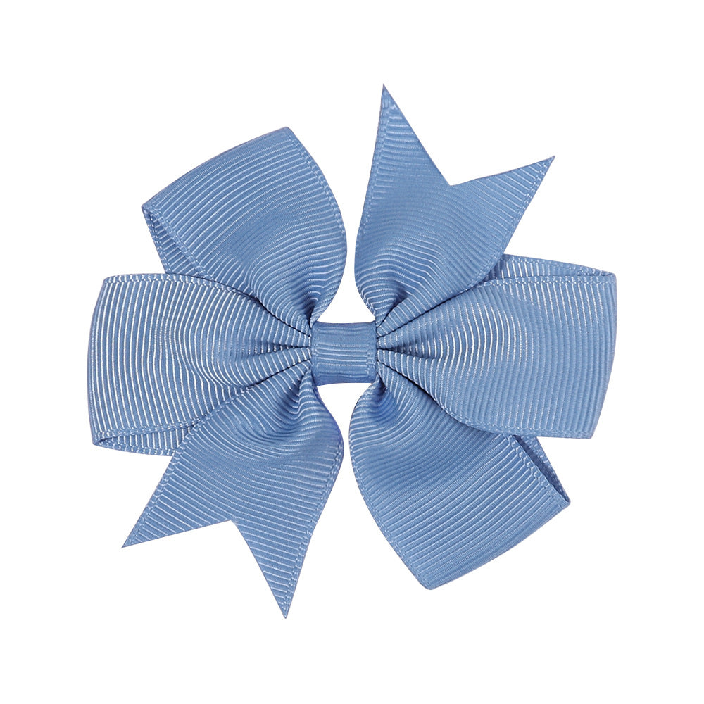 Handmade V Bow Hair Clip Hair Accessory Kids Head Accessory 564