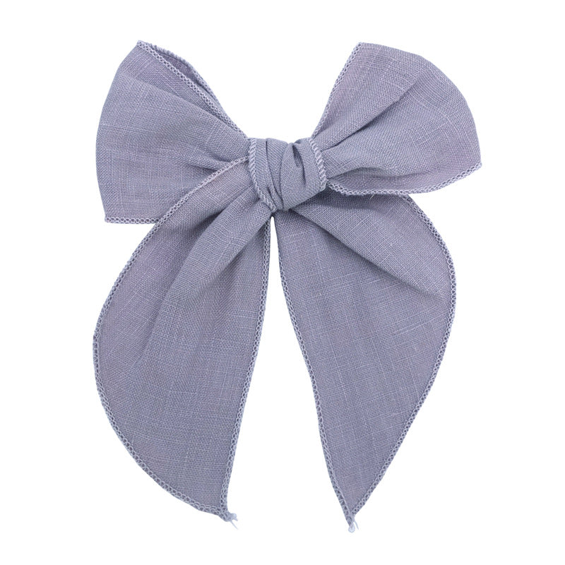 Bow Hair Clip Fabric Hairpin Hair Accessory