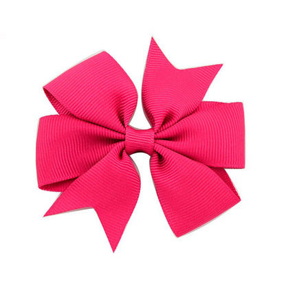 Handmade v Bow Hair Clip Hair Accessory Kids Head Accessory