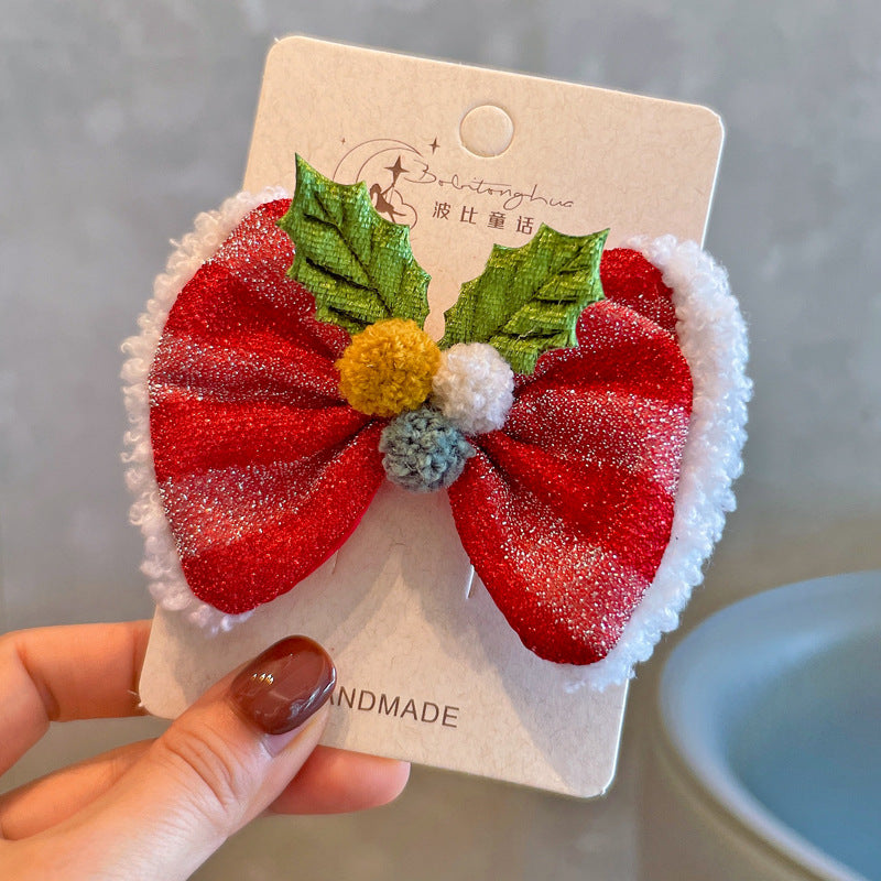 24 Kids Hair Clip Hairpin Kids Hair Accessory Bow Head Accessory