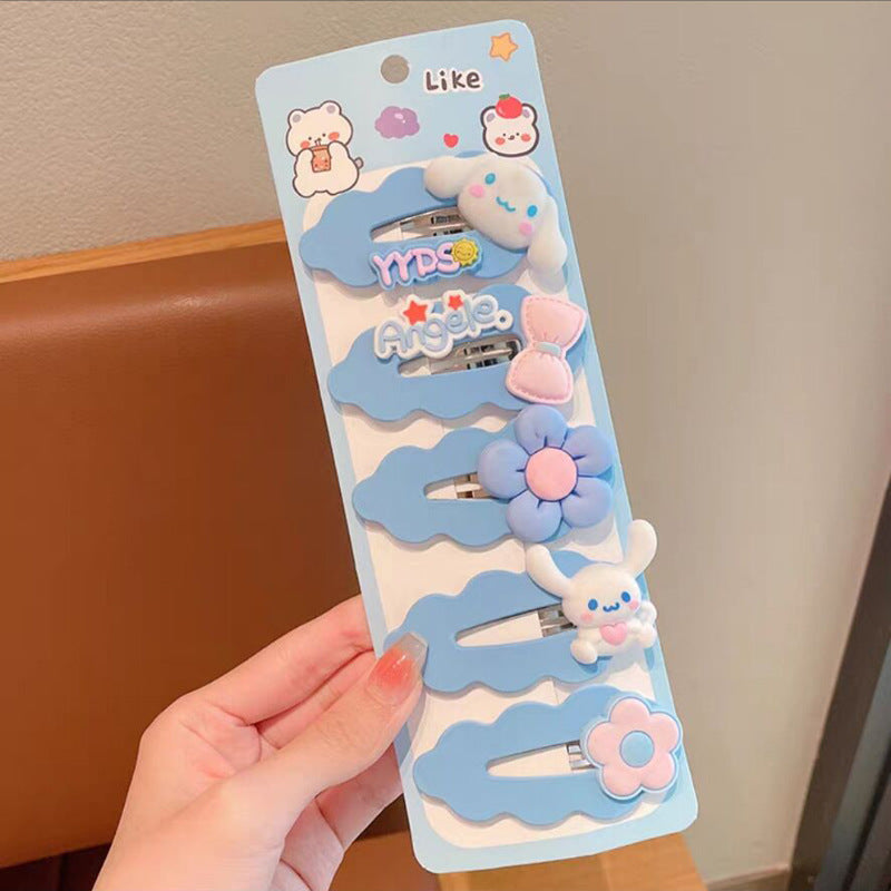 Kids Hair Clip Cute Hairpin Bangs BB Clip Head Accessory Bow Hair Accessory