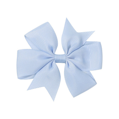Handmade V Bow Hair Clip Hair Accessory Kids Head Accessory 564