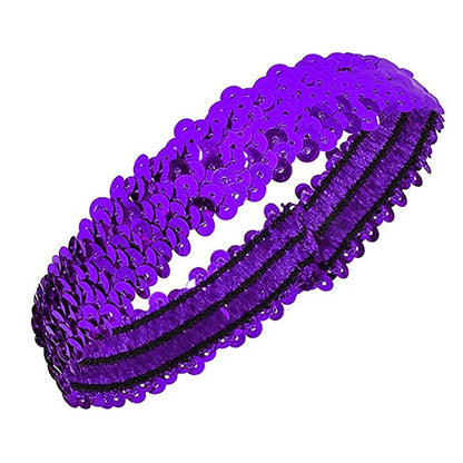Glitter Hair Band Headband Elastic Kids Fashion Hair Accessory Hairpin