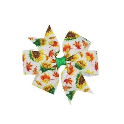 Kids Bow Hair Clip Cute Head Accessory