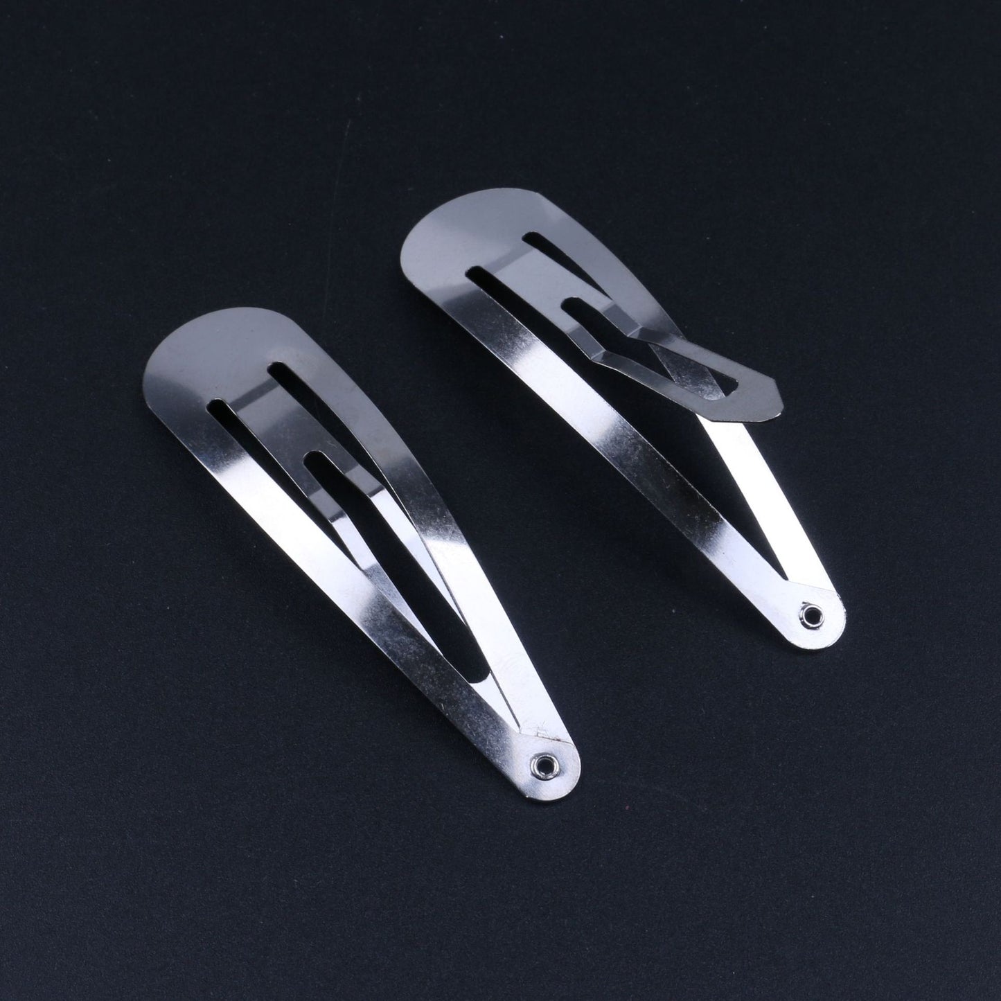 Black BB Clip Matte Teardrop Clip Metal Hair Clip Hair Accessory DIY Handmade Head Accessory Accessory