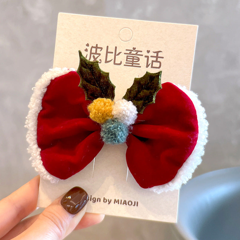 24 Kids Hair Clip Hairpin Kids Hair Accessory Bow Head Accessory