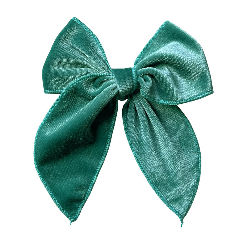 Bow Hair Clip Girl Fabric Hairpin Hair Accessory Head Accessory Hair Clip