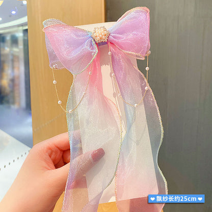 Kids Hair Band Girl Bow Braiding Hair Clip Head Accessory Hairpin Hair Accessory