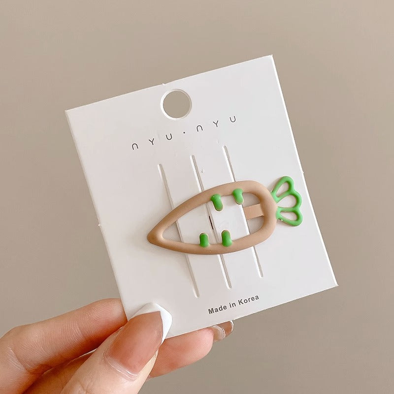 Bangs Clip Kids Flyaway Hair Head Accessory Cute Star