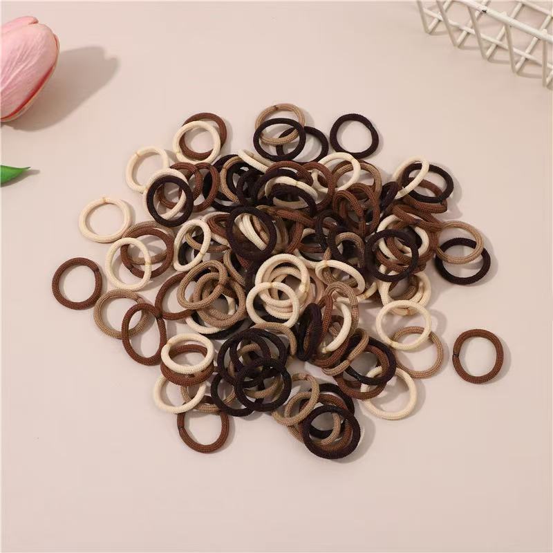 Colorful Elastic Band High Elasticity Gentle on Hair Hair Tie Kids Headband Small Elastic Band