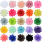 5 Fabric Flower DIY Kids Hair Accessory Accessory