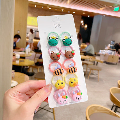 Kids Hair Accessory Cute Headband Elastic Band Hair Tie Hair Tie