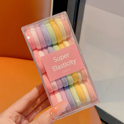 Kids Hair Tie High Elasticity Elastic Band Braiding Gentle on Hair Headband 2025 Hair Tie