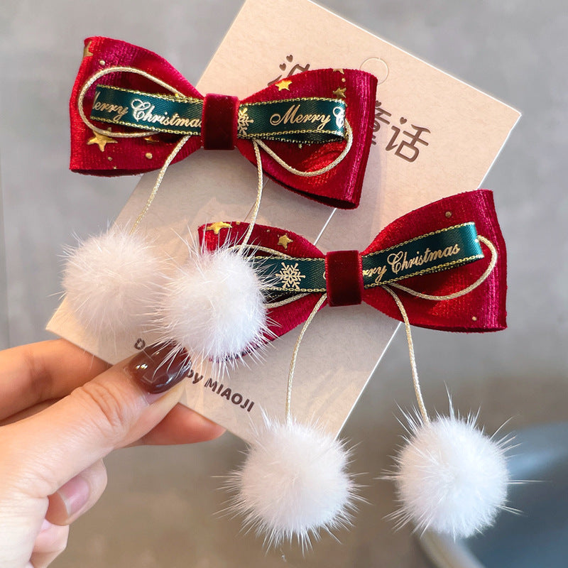 24 Kids Hair Clip Hairpin Kids Hair Accessory Bow Head Accessory