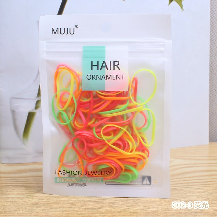 Hair Accessory Kids Elastic Band 100 Hair Tie