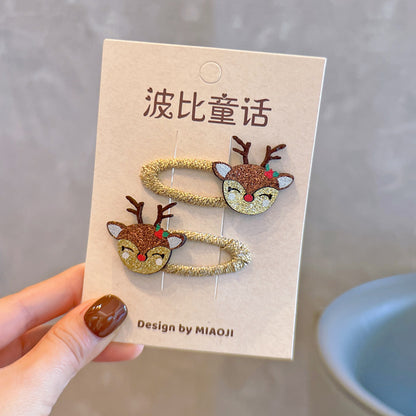 24 Kids Hair Clip Hairpin Kids Hair Accessory Bow Head Accessory