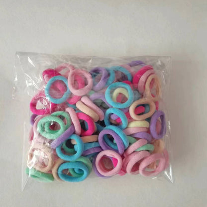 Kids Seamless High Elasticity Gentle on Hair Towel Ring Elastic Band Headband Minimalist Girl Hair Tie Hair Tie