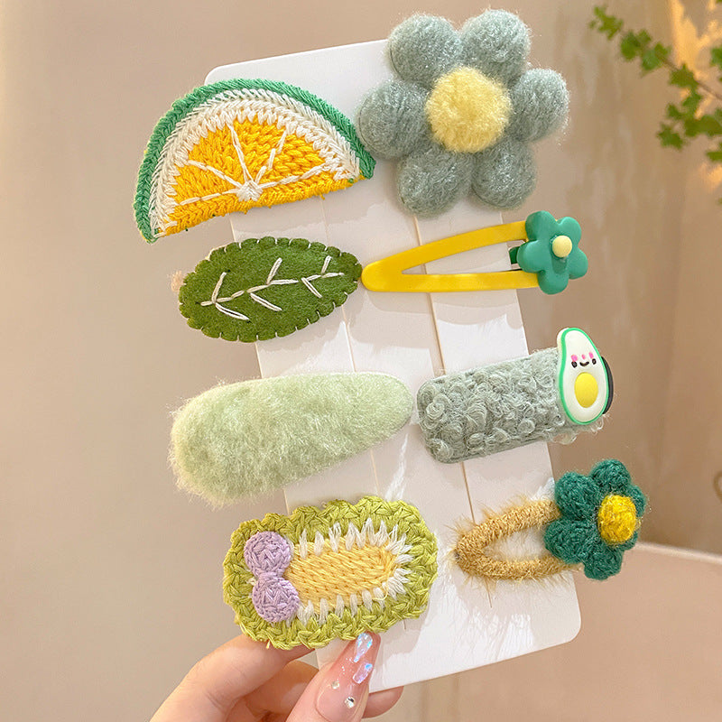 Kids Hair Clip Cute Hairpin Bangs BB Clip Head Accessory Bow Hair Accessory