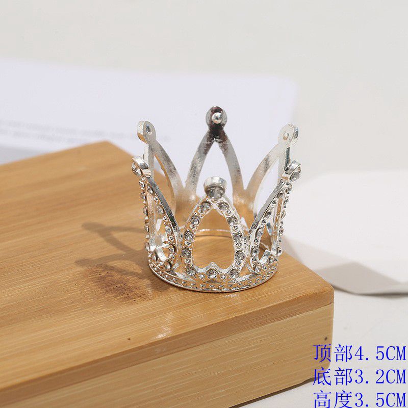 Kids Heart Hair Accessory Crystal Pearl