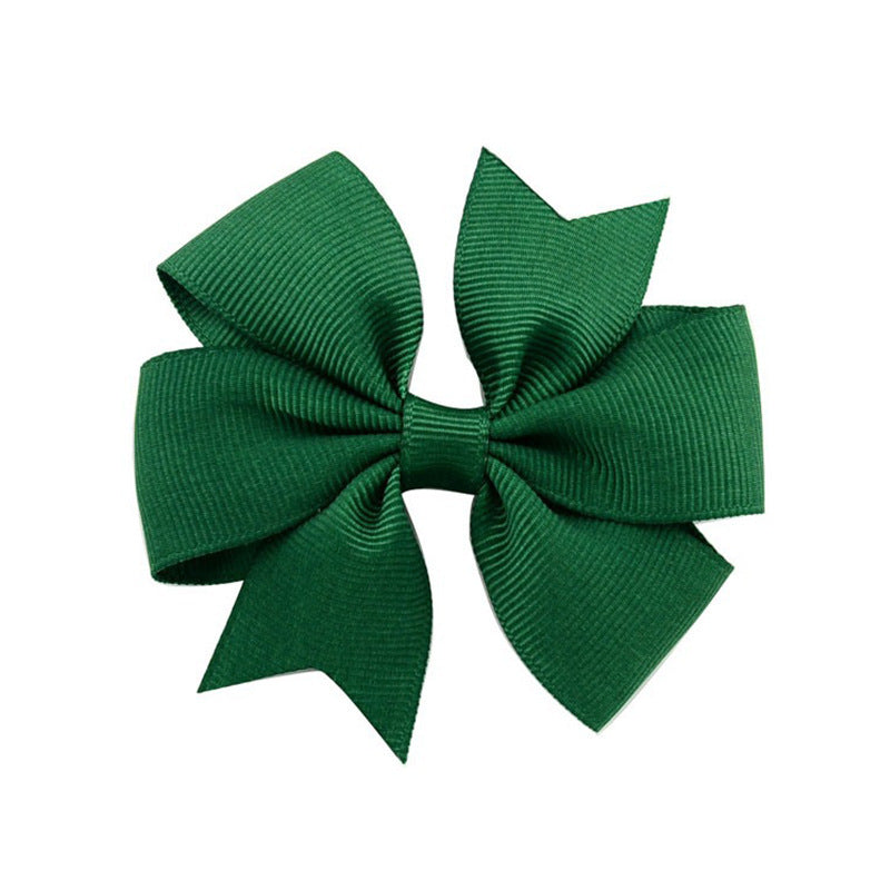 Handmade v Bow Hair Clip Hair Accessory Kids Head Accessory