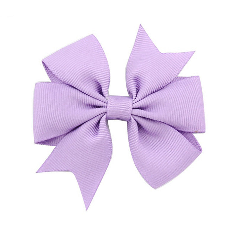 Handmade v Bow Hair Clip Hair Accessory Kids Head Accessory