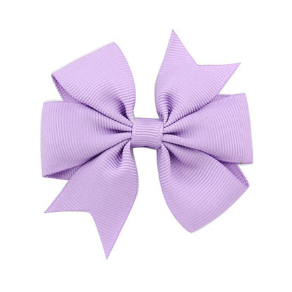 Handmade v Bow Hair Clip Hair Accessory Kids Head Accessory